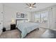 Bedroom with large window, neutral walls, and carpet floors at 2419 Paddlers Cove Dr, Clover, SC 29710