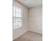 Bedroom closet with ample natural light and shelving for plenty of storage at 2534 Crimson Way, Monroe, NC 28112