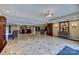 Wide open lobby with marbled floors, furniture, and building decor at 300 W 5Th St # 711, Charlotte, NC 28202