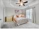 Bright bedroom with a ceiling fan, and large windows with natural light at 582 Sixth Baxter Xing, Fort Mill, SC 29708