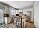 Modern kitchen with stainless steel appliances, granite countertops, and a central island at 582 Sixth Baxter Xing, Fort Mill, SC 29708