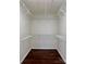Walk-in closet with wire shelving, offering ample storage space with clean finishes at 5905 Waverly Lynn Ln, Charlotte, NC 28269