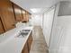 Well-equipped kitchen featuring essential appliances, abundant cabinet storage, and efficient layout at 7140 Stonington Ln, Charlotte, NC 28227