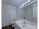 Functional bathroom featuring a large mirror, vanity, toilet, and bathtub with a shower at 7515 Riding Trail Rd, Charlotte, NC 28212