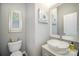 Modern bathroom features stylish vanity and fixtures at 8603 Ridgeline Ln, Charlotte, NC 28269