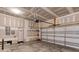 Spacious two-car garage with ample storage and new electrical panels at 8822 Crape Myrtle Dr, Stanfield, NC 28163