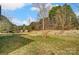 Expansive backyard offers plenty of room and a secluded tree line at 9900 Meadowmead Ct, Charlotte, NC 28273