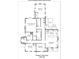 Detailed floor plan of home indicating room dimensions and layout at 1507 W Davidson Ave, Gastonia, NC 28052