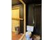 Bathroom with toilet and black walls at 1612 Carter Rd, Lancaster, SC 29720