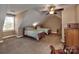 Upstairs bedroom with twin beds and dormer window at 1796 Williamsburg Dr, Rock Hill, SC 29732