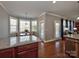 Bright breakfast nook with bay windows and hardwood floors, perfect for enjoying morning coffee at 1796 Williamsburg Dr, Rock Hill, SC 29732