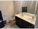 Bathroom featuring a double vanity sink and a tiled floor at 3627 Alexander Forest Dr, Charlotte, NC 28269