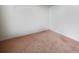 Empty closet with carpet flooring, ready for customization and storage at 3627 Alexander Forest Dr, Charlotte, NC 28269