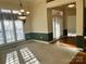 Dining room area with lots of light, neutral walls and large window overlooking the exterior at 7700 Sedgebrook E Dr, Stanley, NC 28164