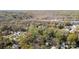Aerial view of a neighborhood setting showing tree coverage and surrounding homes and buildings at 800 River Oaks Ln, Charlotte, NC 28226