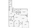 Detailed floor plan showing the layout of the home including the bedrooms, bathrooms, and living spaces at 808 Wynnshire Dr # A, Hickory, NC 28601