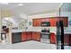 Well-lit kitchen featuring updated appliances and ample counter space for easy meal preparation at 808 Wynnshire Dr # A, Hickory, NC 28601