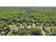 Aerial shot of a neighborhood with lush foliage at 820 Hampshire Hill Rd # 106, Matthews, NC 28105