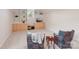 Cozy bonus room features built-in shelving and cabinets, offering a versatile space for relaxation or entertainment at 820 Hampshire Hill Rd # 106, Matthews, NC 28105
