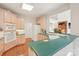 Kitchen features updated appliances, countertops, and breakfast bar at 820 Hampshire Hill Rd # 106, Matthews, NC 28105
