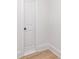 Elegant door with panel detailing and contemporary black hardware at 2095 Tite Rd, Stanfield, NC 28163
