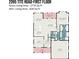 Detailed floor plan of the first floor showcasing the layout of the living spaces and bedrooms at 2095 Tite Rd, Stanfield, NC 28163