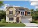 Charming two-story home with stone accents, neutral siding, and a welcoming two-car garage at 250 Tackle Box Dr, Troutman, NC 28166