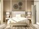 Stylishly furnished bedroom with a soft color palette and decorative wall art at 2810 Morning Song Way, Lancaster, SC 29720