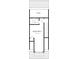 Third floor plan featuring guest bedroom, attic and full bath at 3206 Riley Ave, Charlotte, NC 28269