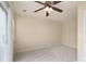Large bedroom featuring neutral paint, carpet, window, and ceiling fan at 331 Wilkes Place Dr, Fort Mill, SC 29715