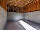 An unfinished basement with concrete walls and open ceiling at 4130 Waterway Dr, Monroe, NC 28110