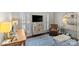 Inviting home office featuring a desk, comfortable chair, and stylish decor, creating a perfect workspace at 700 Queen Charlottes Ct, Charlotte, NC 28211