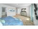 Bright, spacious bedroom with multiple entryways and decorative lighting at 8043 Plymouth Rd, Sherrills Ford, NC 28673