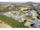 Neighborhood aerial showcasing well-maintained homes and large lots, offering a serene setting at 9016 Heather Trce, Gastonia, NC 28056