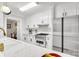 Modern kitchen featuring white cabinetry, stainless steel appliances, and granite countertops at 1221 20Th Nw Ave, Hickory, NC 28601
