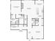 Floor plan showcases first story with kitchen, breakfast nook, living and dining rooms, and primary bedroom at 1426 Whitman Ct, York, SC 29745