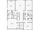 Floor plan showcases second story with 4 bedrooms, 3 bathrooms and loft at 1426 Whitman Ct, York, SC 29745