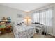 Bedroom with nice carpet and a decorative workstation near the window at 1919 Windlock Dr, Charlotte, NC 28270
