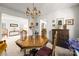Cozy dining area with wooden table and chairs, perfect for intimate meals at 1919 Windlock Dr, Charlotte, NC 28270