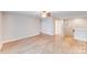 Spacious bedroom with light hardwood floors, a ceiling fan, and neutral paint at 2679 Southern Trace Dr, Waxhaw, NC 28173