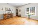 Spare bedroom with wood floors, natural light and neutral color scheme at 4616 Gold Finch Dr, Denver, NC 28037