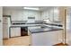Functional kitchen with white cabinets, contrasting countertops, and modern appliances at 7532 Red Oak Ln, Charlotte, NC 28226