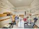 Spacious walk-in closet features sturdy white wire shelving for optimal storage and organization at 7532 Red Oak Ln, Charlotte, NC 28226