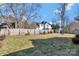 Spacious fenced backyard with a shed, perfect for outdoor activities and privacy at 8430 Forest Shadow Cir, Cornelius, NC 28031