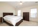 Bedroom with a bed, neutral carpet, and natural light at 920 Lakehill Rd, Charlotte, NC 28214