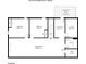 Basement layout showing bedrooms, Gathering room, flex room, laundry room, and bathroom at 1324 Southampton St, Shelby, NC 28152