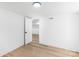 Bright bedroom with modern flooring and a fresh, neutral palette, creating a calm and inviting space at 1324 Southampton St, Shelby, NC 28152
