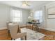 Inviting home office with hardwood floors and lots of natural light at 2028 Scott Ave, Charlotte, NC 28203