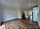 Spacious living room with hardwood floors, recessed lighting, and an open layout at 2035 Clarksdale Dr # 33, Charlotte, NC 28206