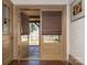 View of the backyard patio from inside the house at 2112 Floral Ave, Charlotte, NC 28203
